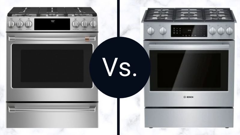 Caf Appliances vs. Bosch Benchmark Slide In Ranges Reviews